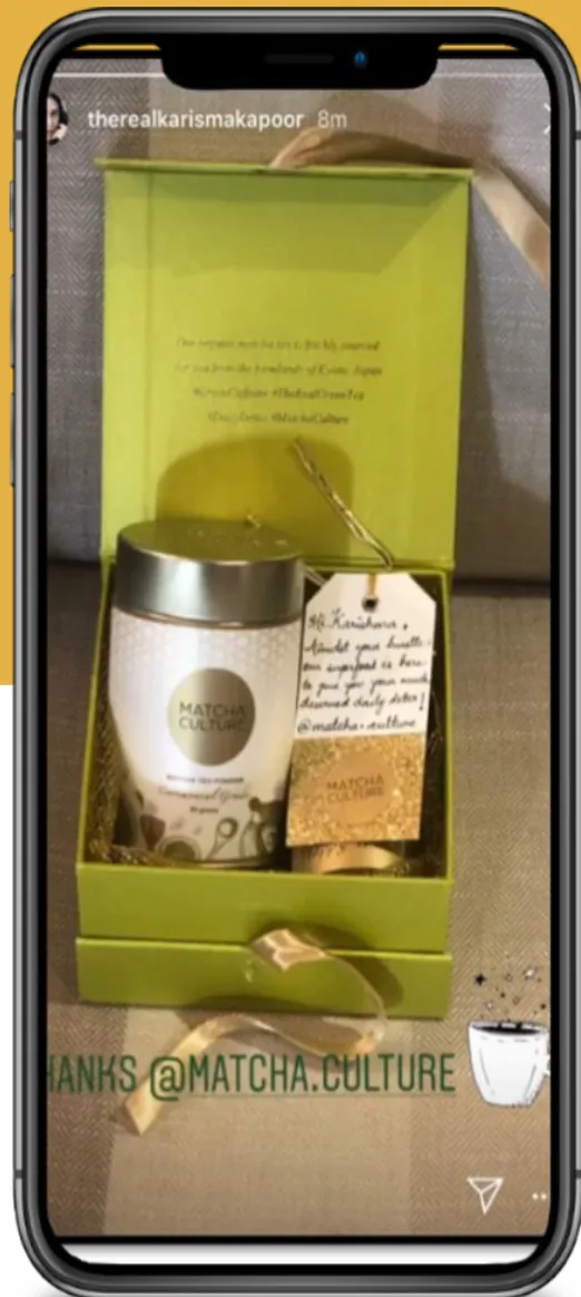 Karisma Kapoor featuring Matcha Culture